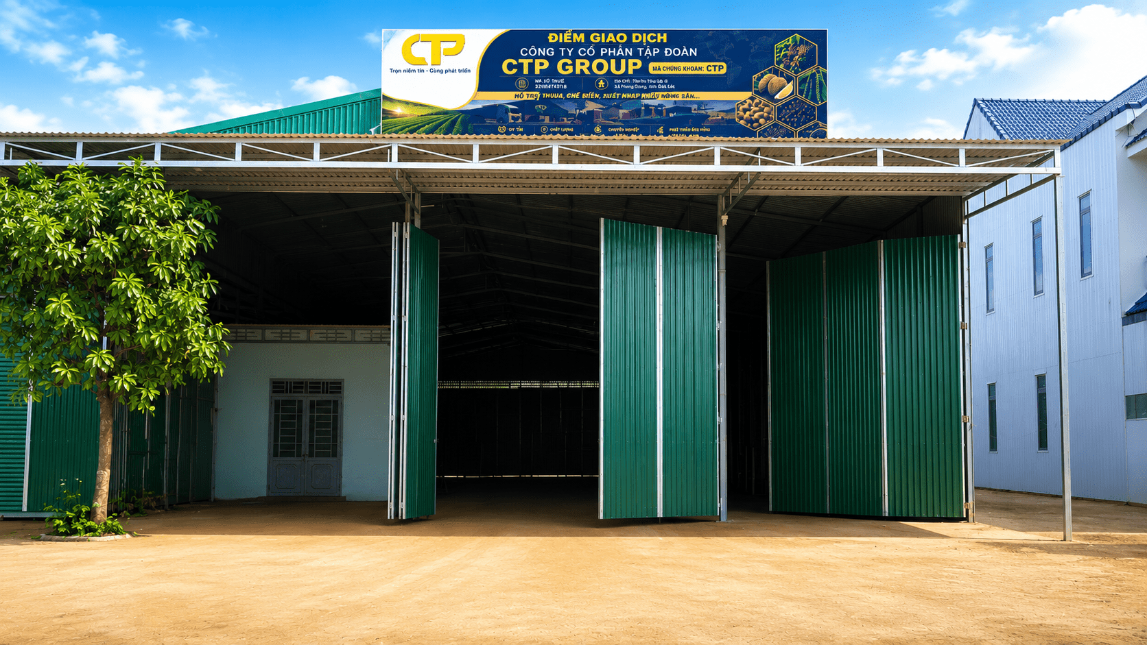 Cụm kho bãi và Trung tâm Logistics